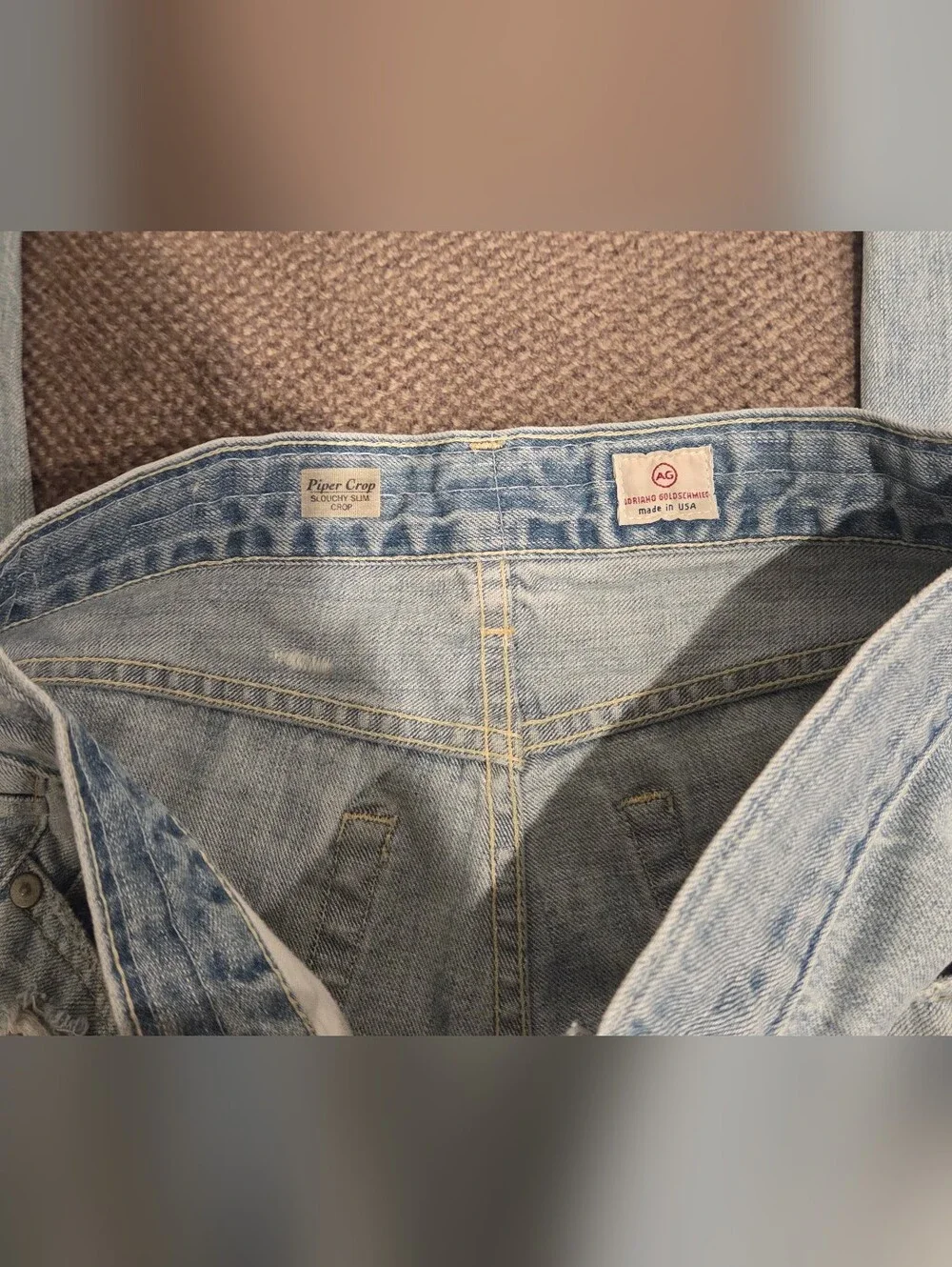 Adriano Goldschmied Piper Crop Jeans / 26R